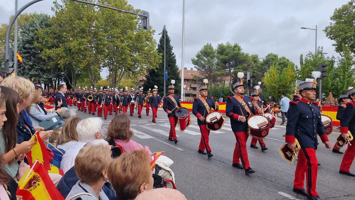 homenaje a la Bandera de España