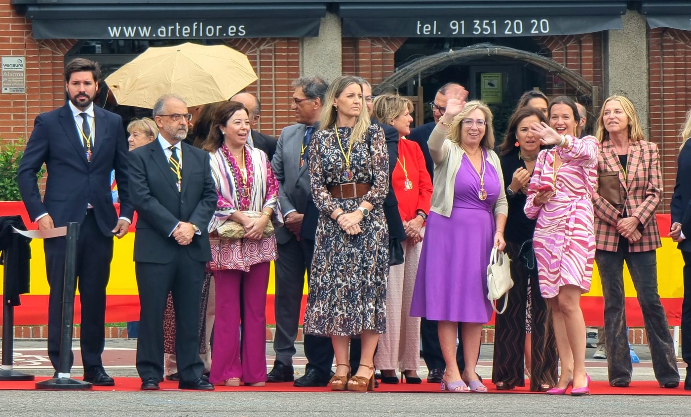 homenaje a la Bandera de España