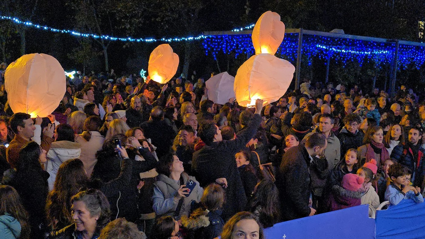 encendido de luces de Navidad en Pozuelo