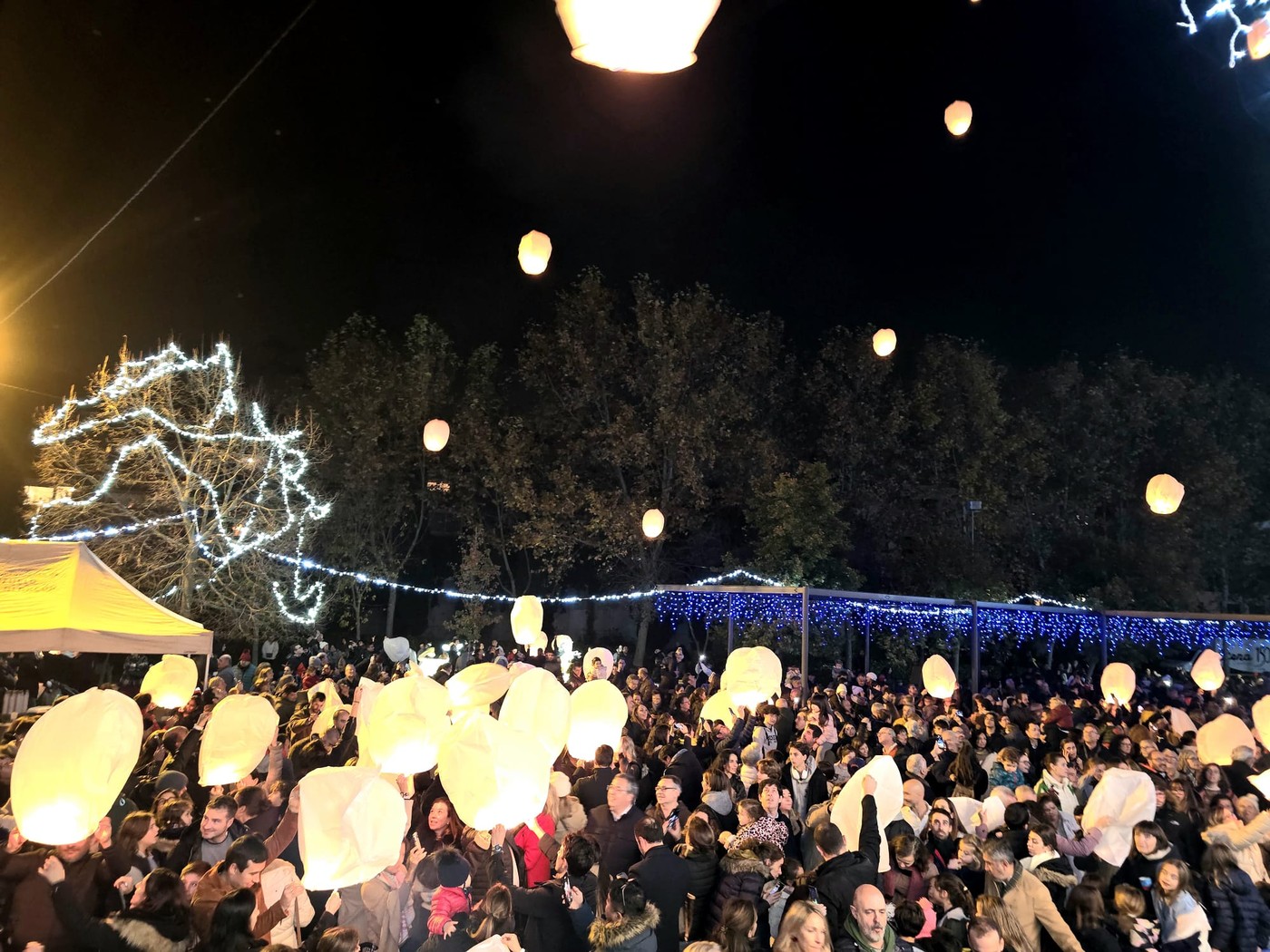 encendido de luces de Navidad en Pozuelo