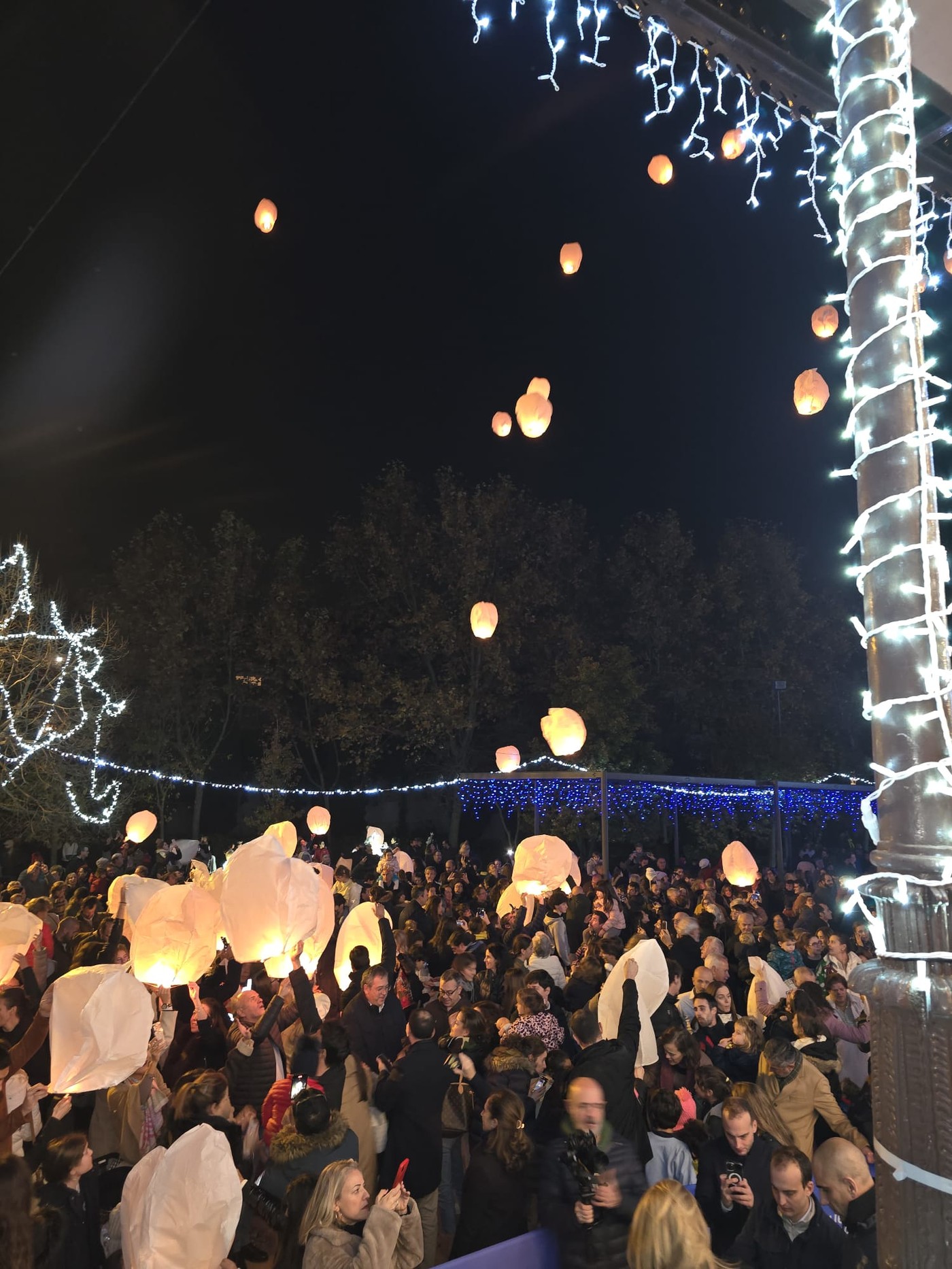 encendido de luces de Navidad en Pozuelo