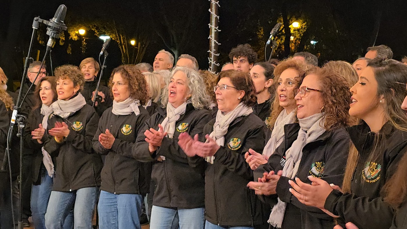 encendido de luces de Navidad en Pozuelo