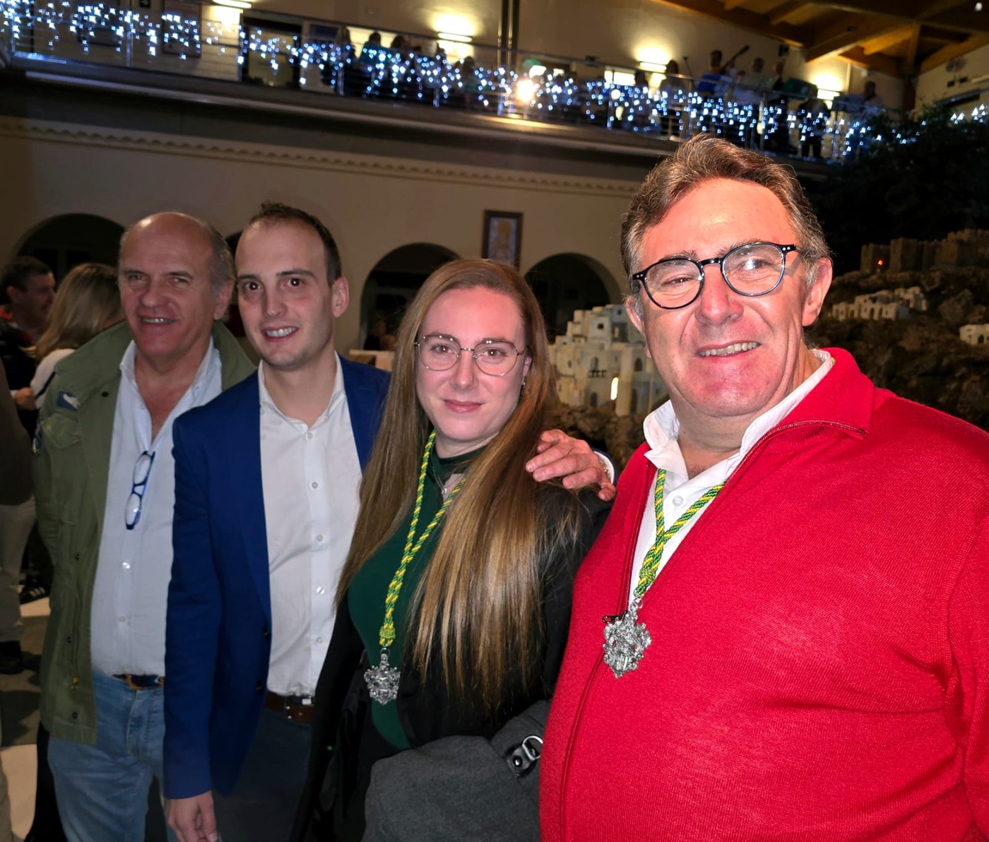 Belén Municipal en el Patio de Segovia del Ayuntamiento de Pozuelo