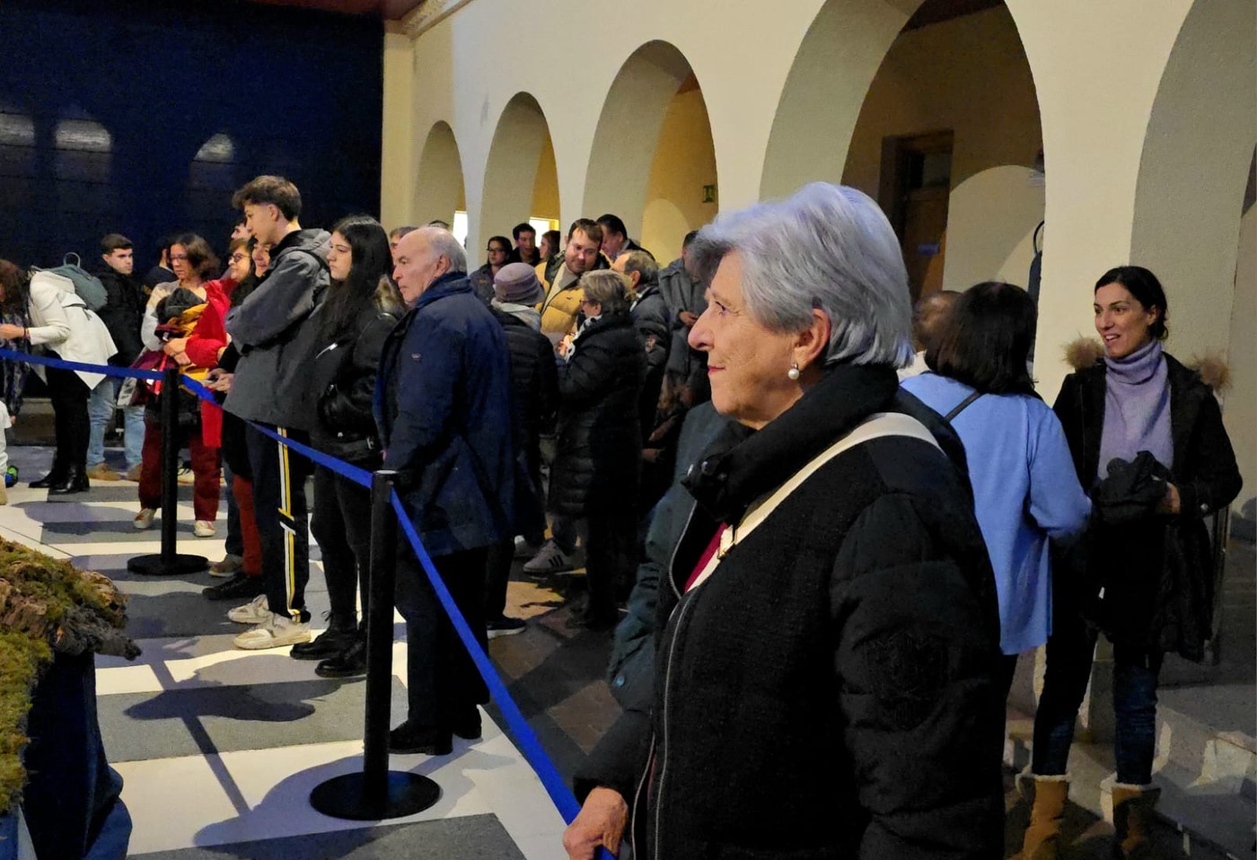 Belén Municipal en el Patio de Segovia del Ayuntamiento de Pozuelo