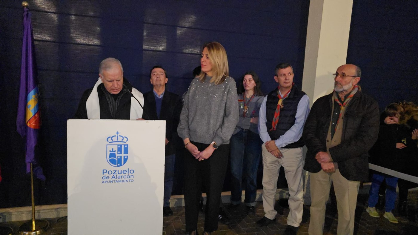 Belén Municipal en el Patio de Segovia del Ayuntamiento de Pozuelo