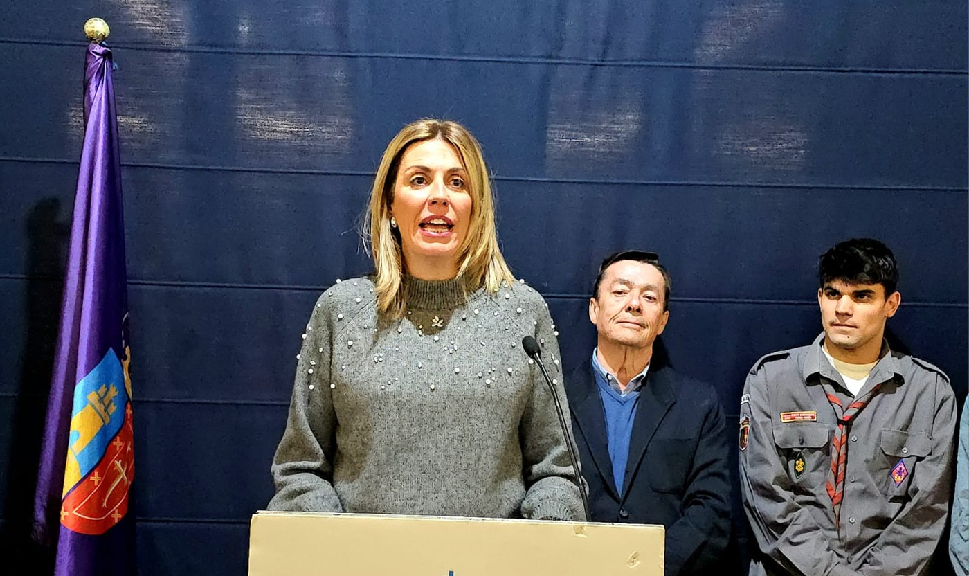 Belén Municipal en el Patio de Segovia del Ayuntamiento de Pozuelo