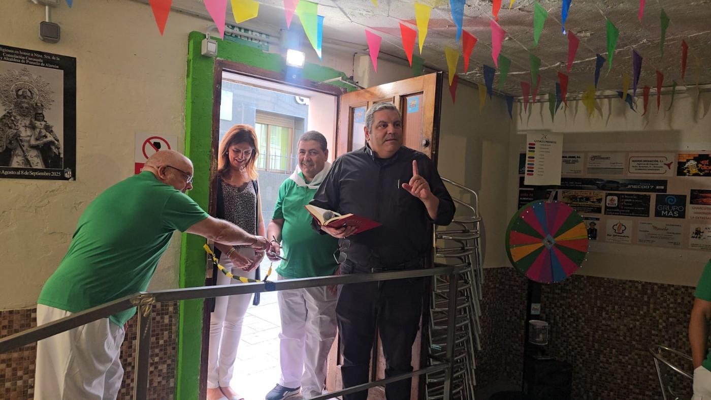 Inauguración de la sede de la Peña La Plaza en Pozuelo