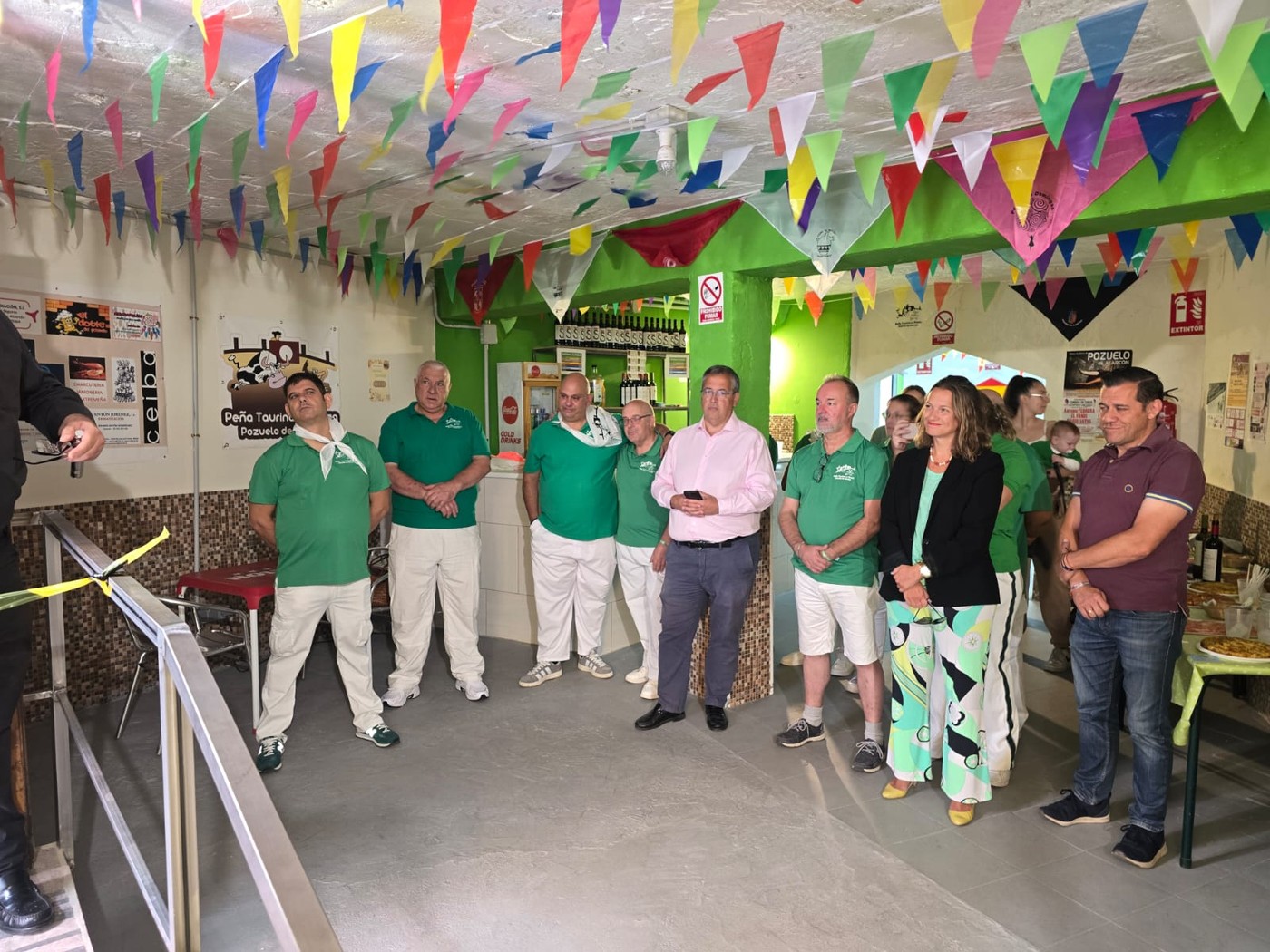 Inauguración de la sede de la Peña La Plaza en Pozuelo