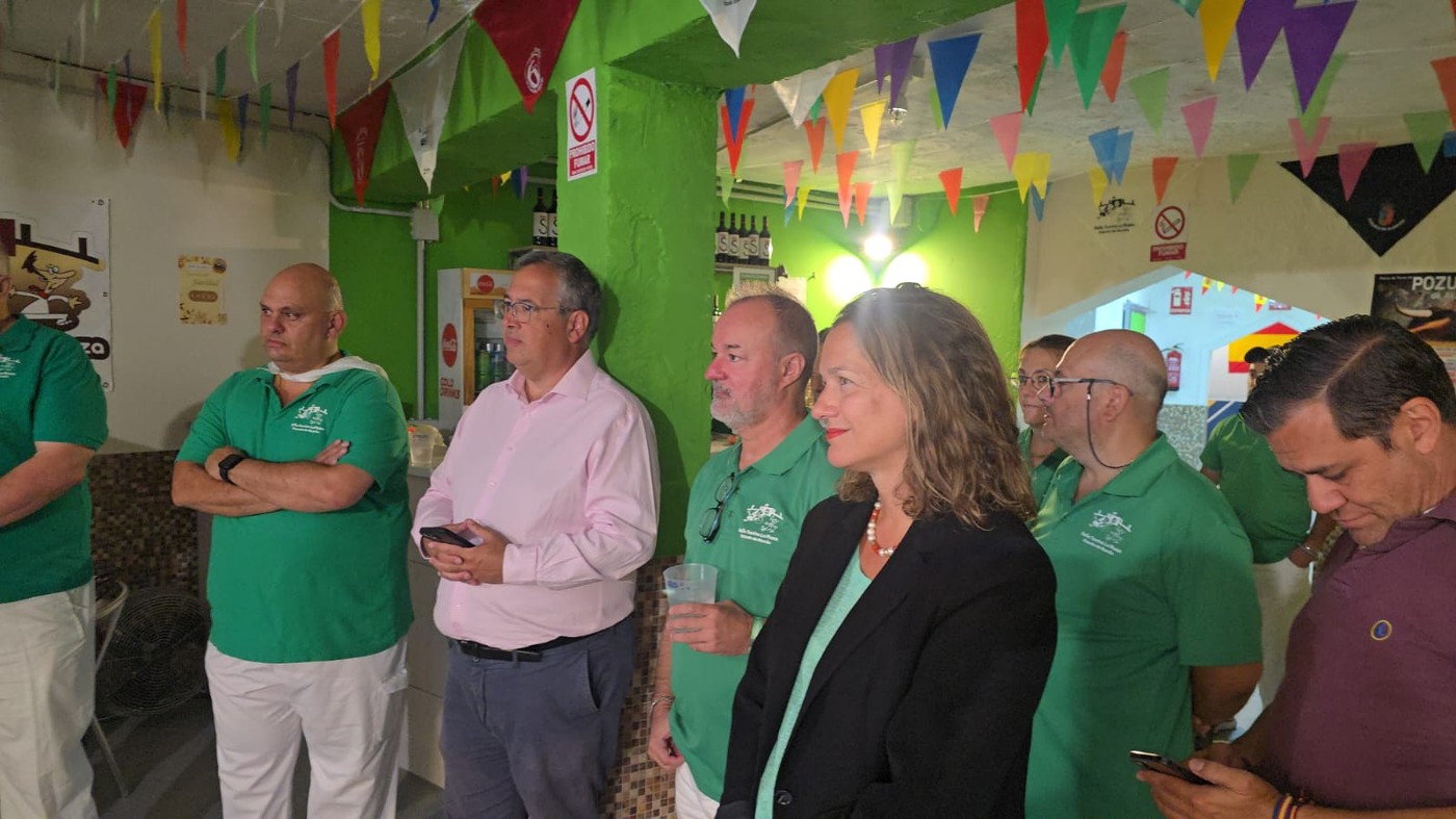 Inauguración de la sede de la Peña La Plaza en Pozuelo