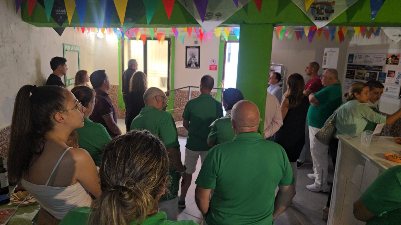 Inauguración de la sede de la Peña La Plaza en Pozuelo