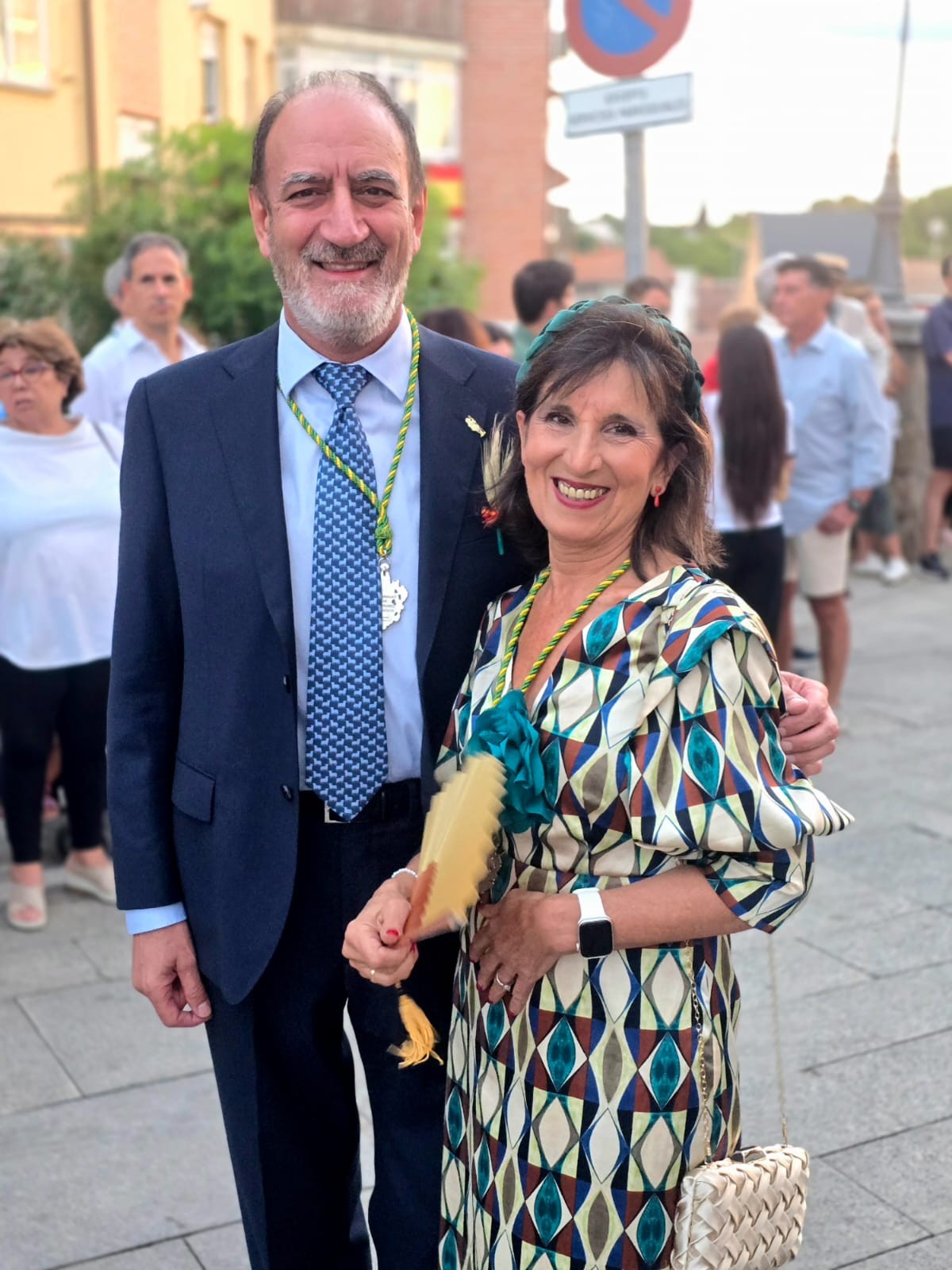 Solemne procesión en honor a Nuestra Señora de la Consolación Coronada en Pozuelo