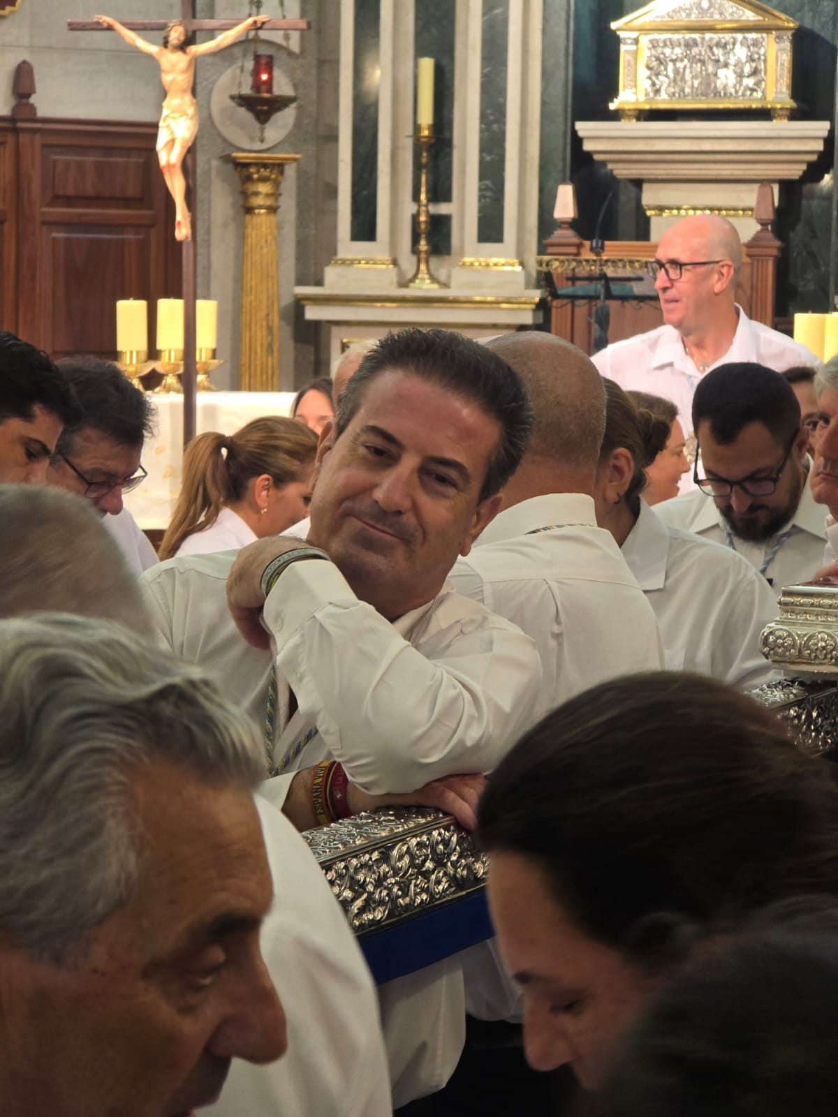 Solemne procesión en honor a Nuestra Señora de la Consolación Coronada en Pozuelo