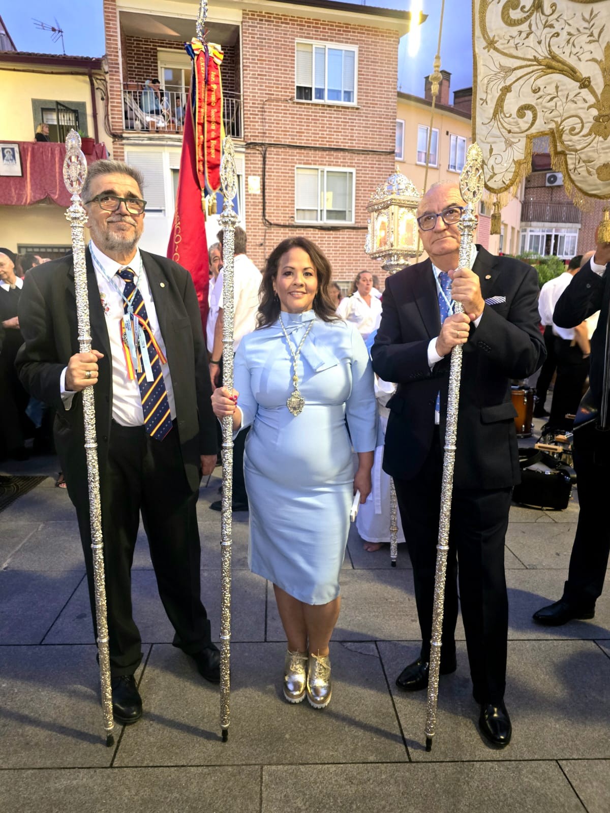 Solemne procesión en honor a Nuestra Señora de la Consolación Coronada en Pozuelo