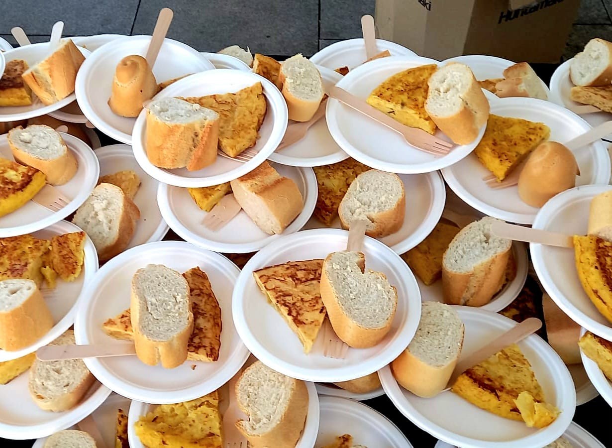 Concurso de tortillas en Pozuelo