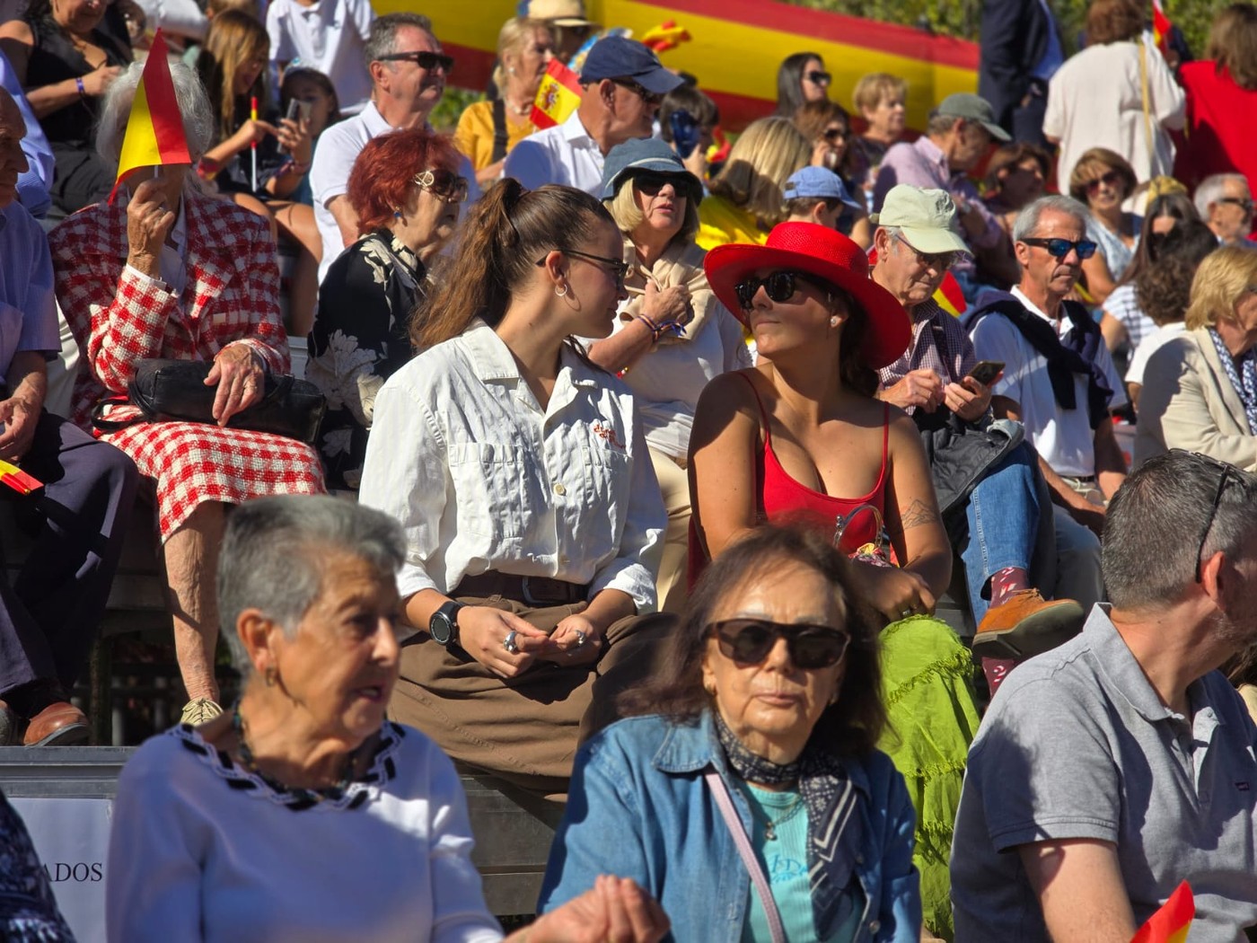 Homenaje a la Bandera de España en Pozuelo