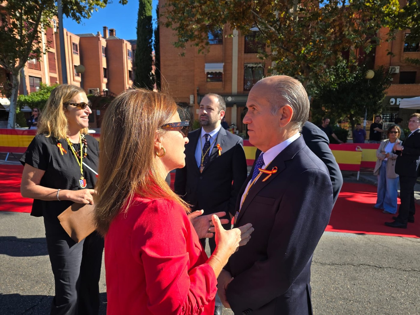 Homenaje a la Bandera de España en Pozuelo