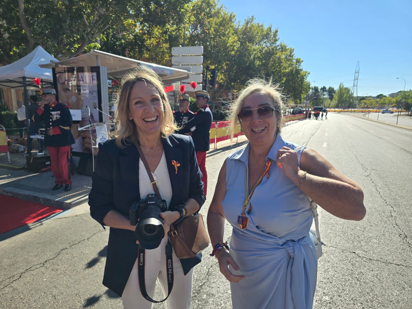 Homenaje a la Bandera de España en Pozuelo