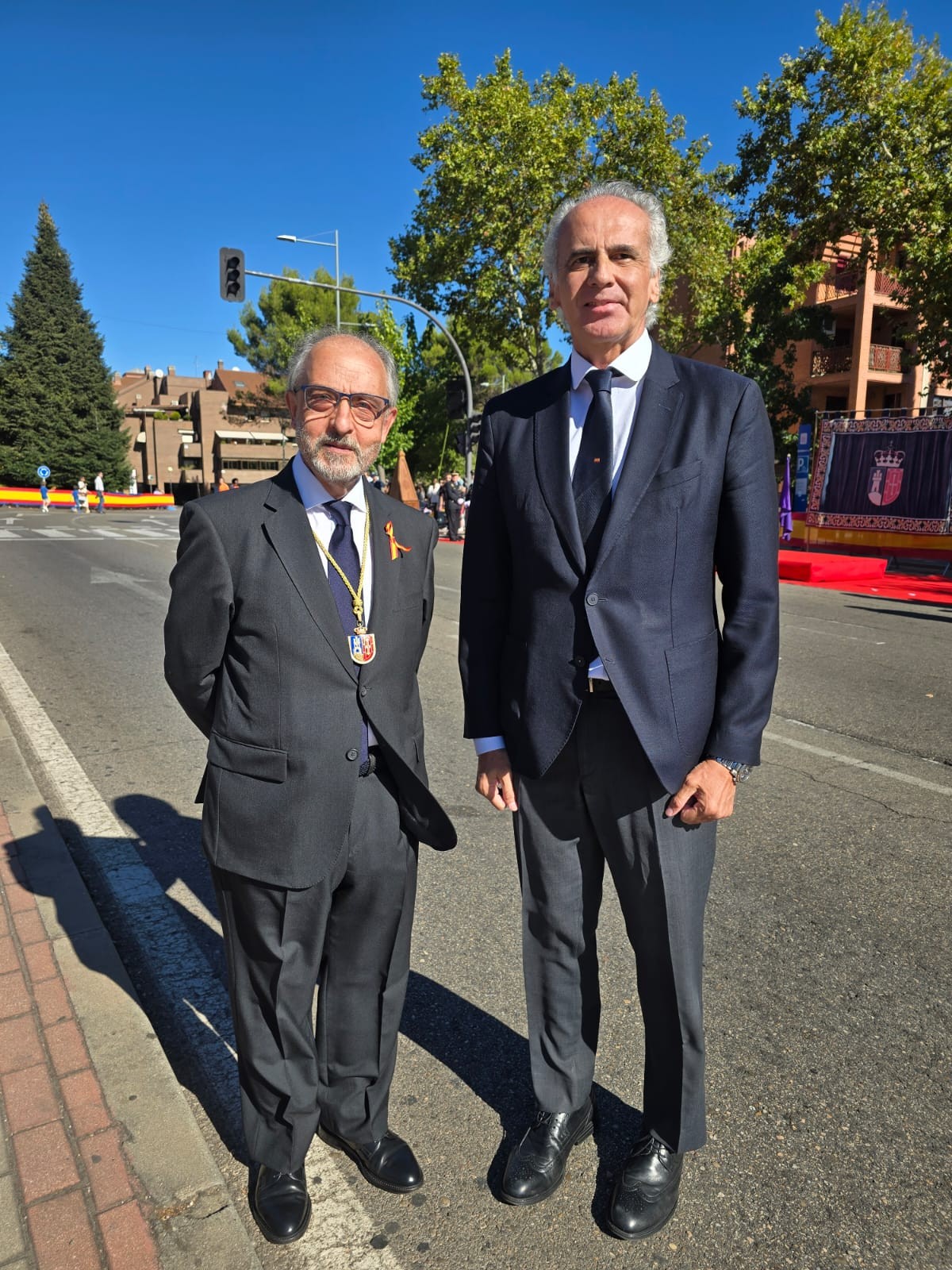Homenaje a la Bandera de España en Pozuelo