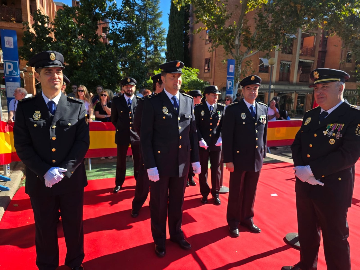 Homenaje a la Bandera de España en Pozuelo