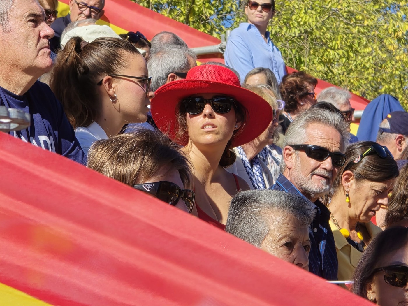 Homenaje a la Bandera de España en Pozuelo