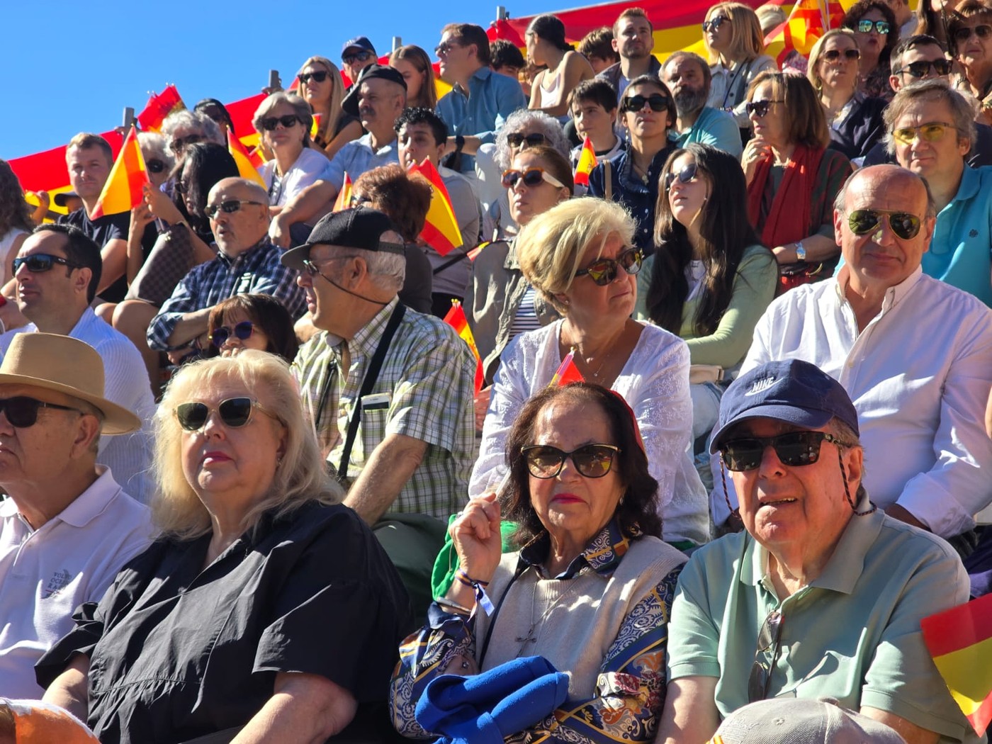 Homenaje a la Bandera de España en Pozuelo