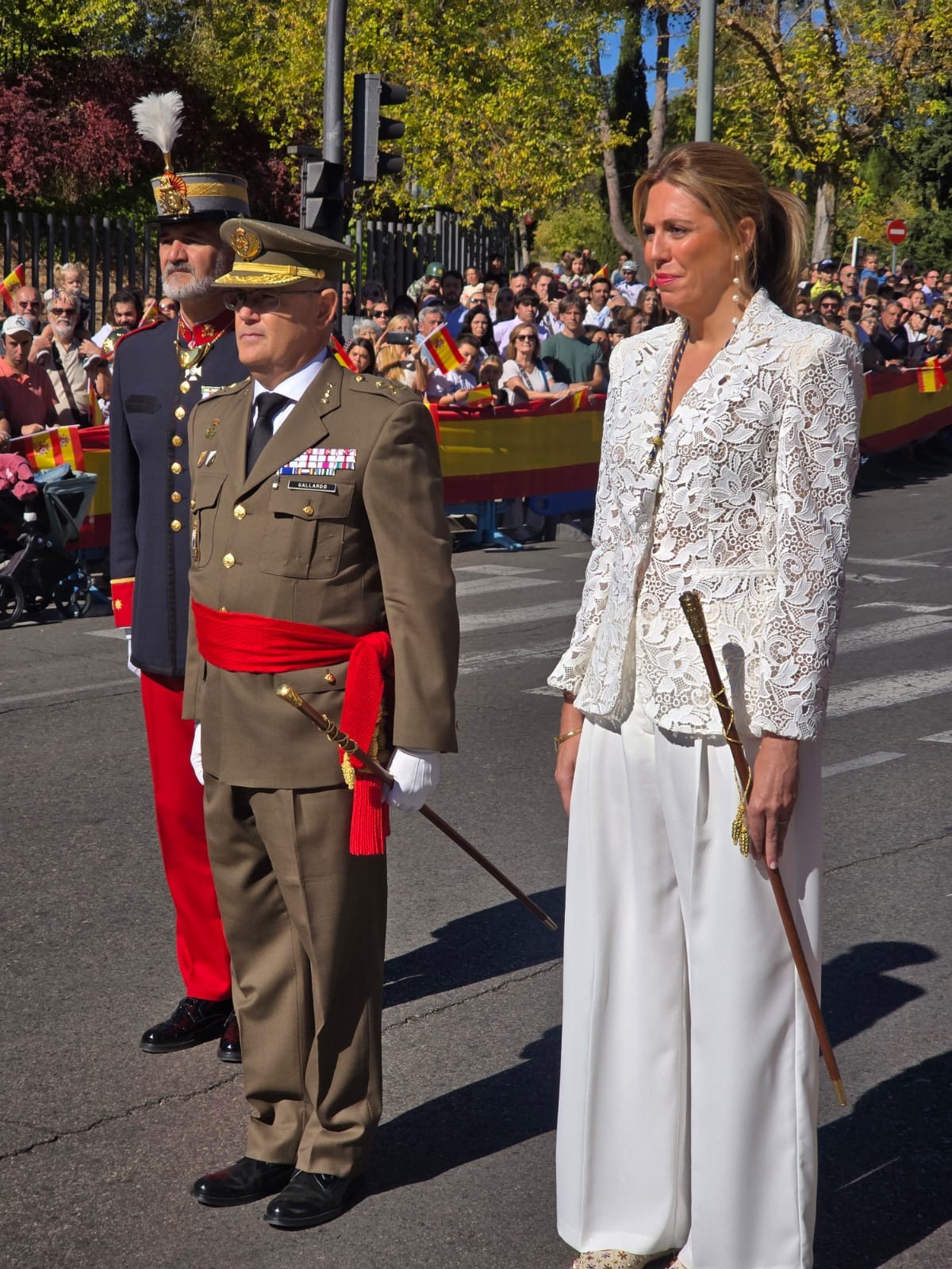 Homenaje a la Bandera de España en Pozuelo