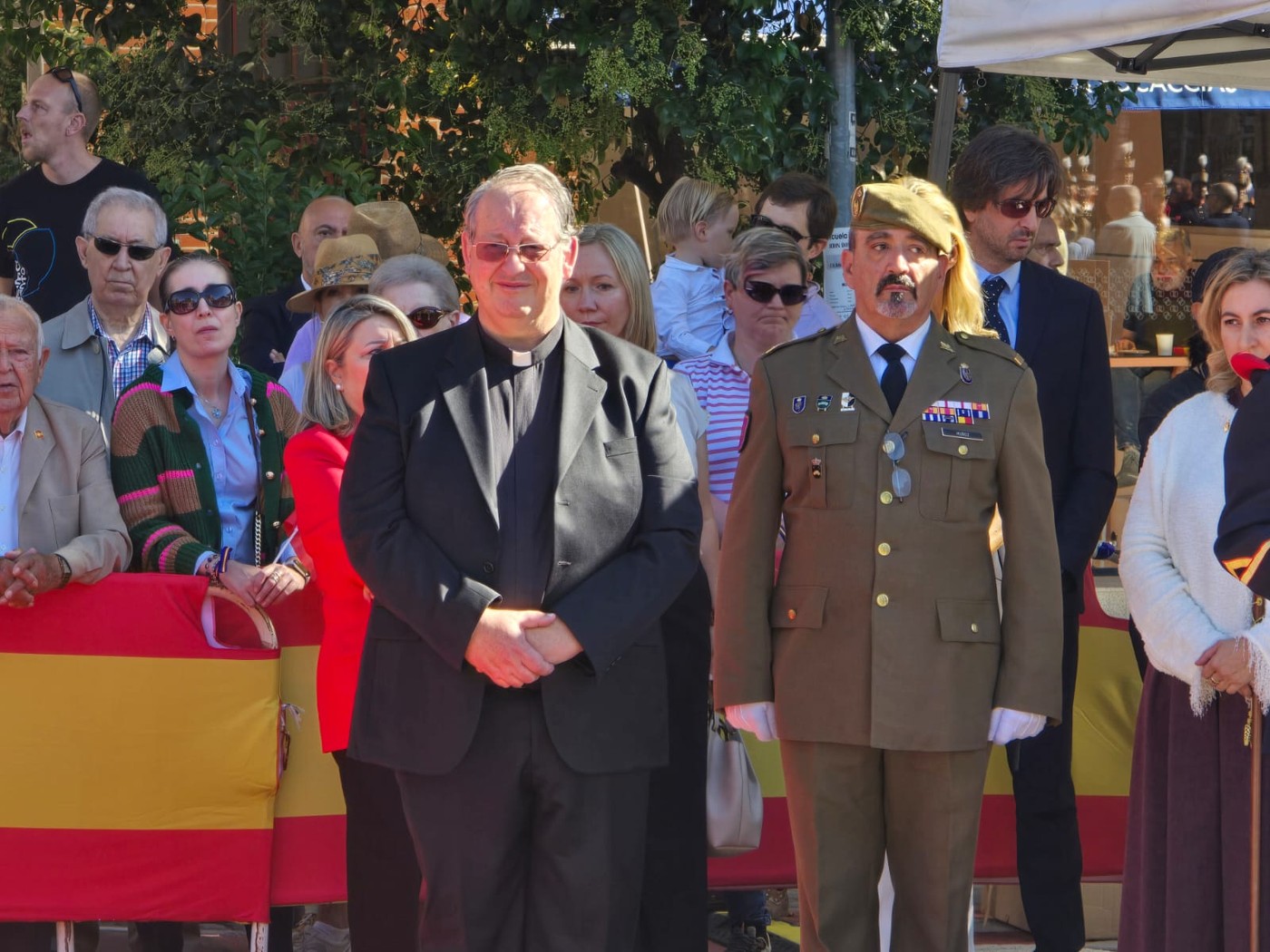 Homenaje a la Bandera de España en Pozuelo