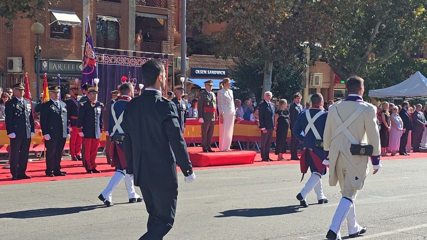 Homenaje a la Bandera de España en Pozuelo