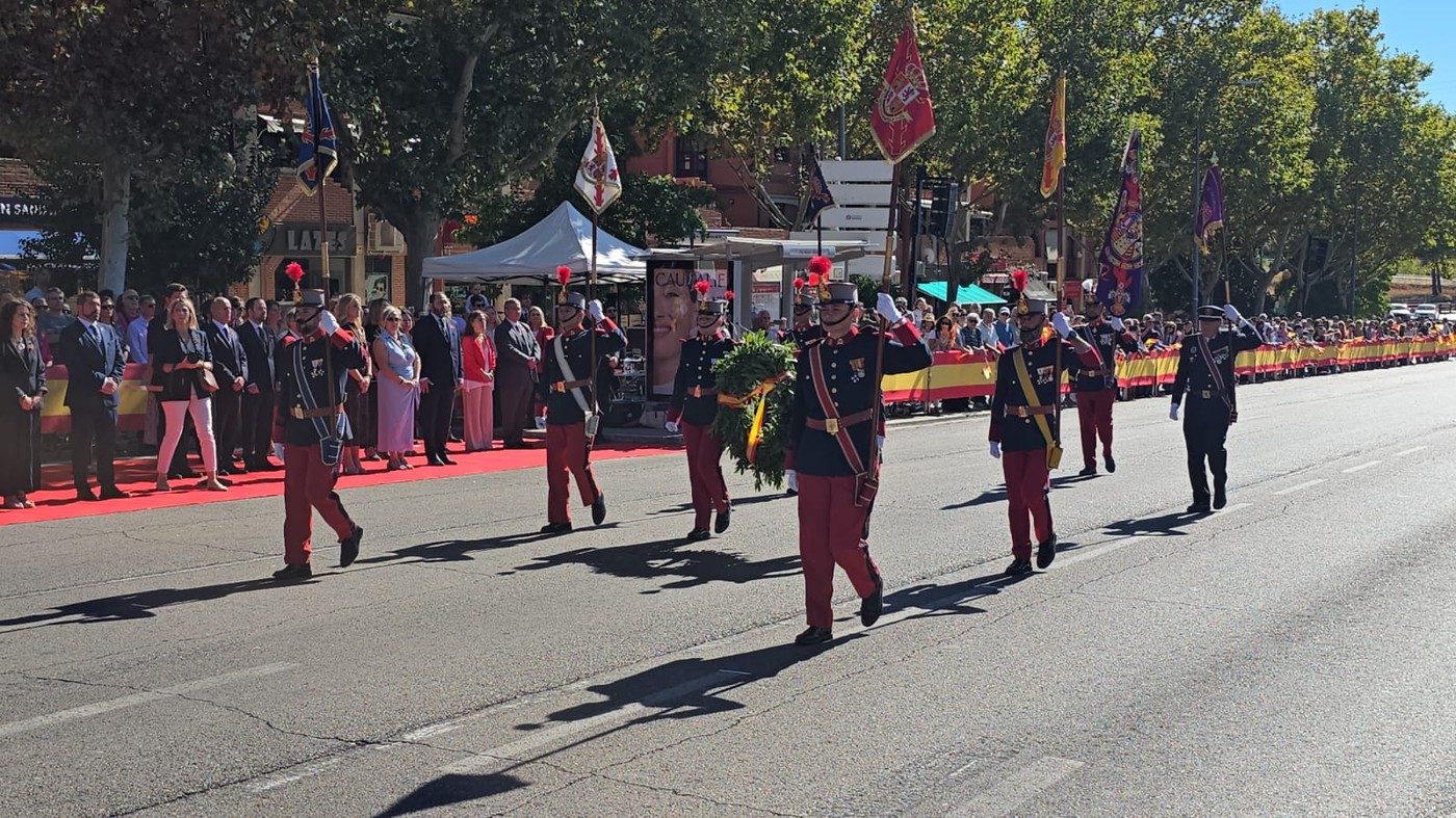 Homenaje a la Bandera de España en Pozuelo
