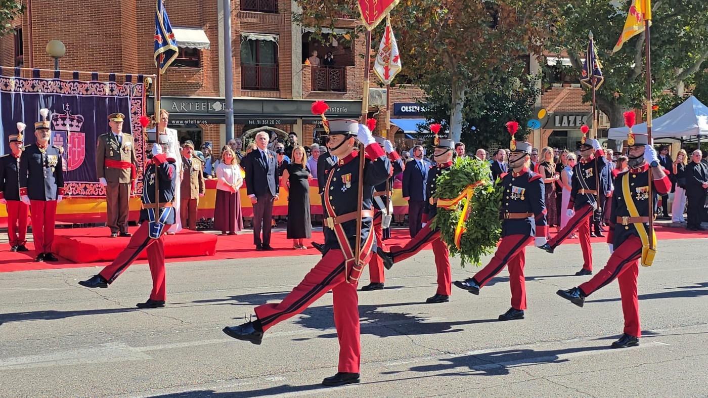 Homenaje a la Bandera de España en Pozuelo