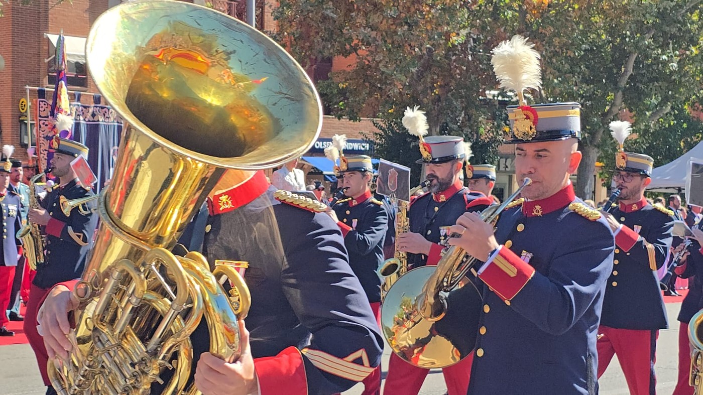 Homenaje a la Bandera de España en Pozuelo