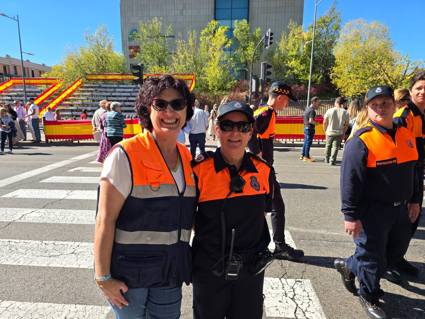 Homenaje a la Bandera de España en Pozuelo