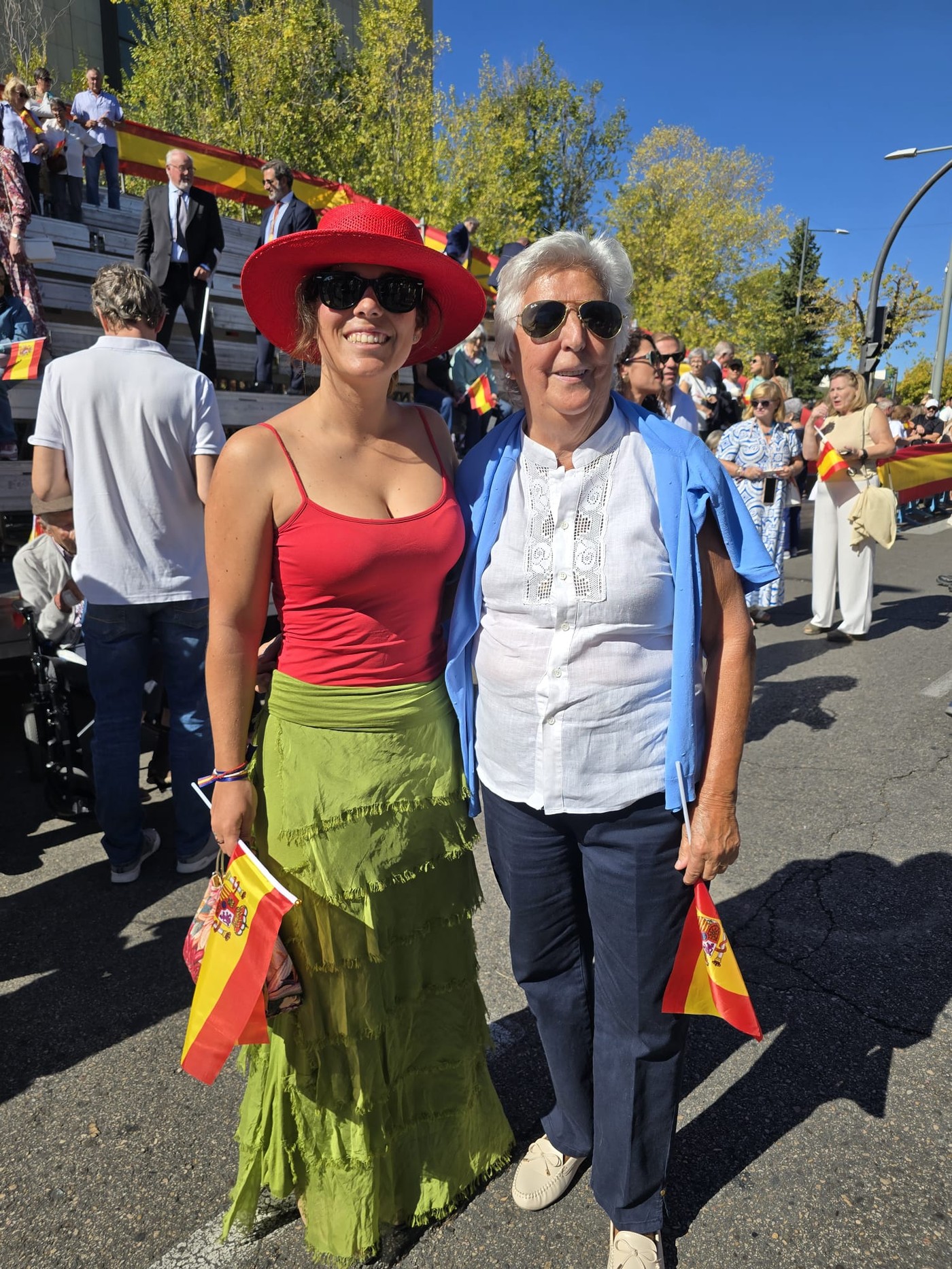 Homenaje a la Bandera de España en Pozuelo