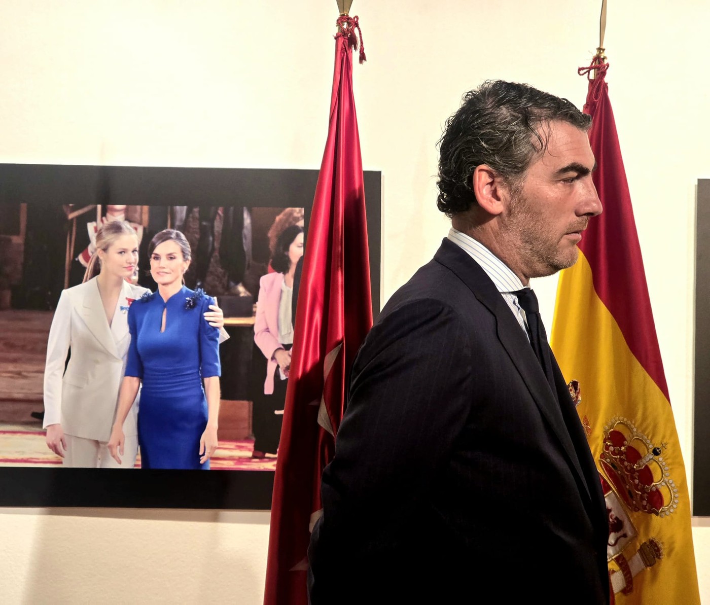 inauguración de la exposición fotográfica ´Letizia, de Princesa a Reina´ en el Centro Cultural MIRA