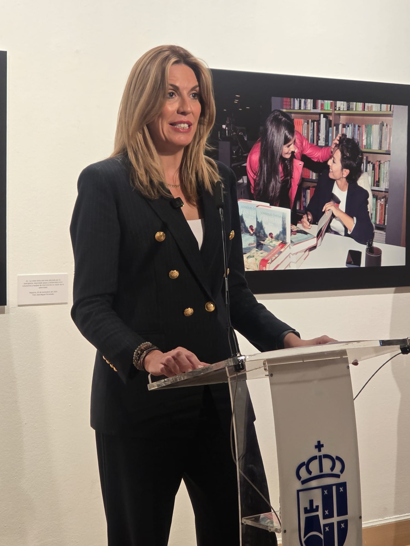 inauguración de la exposición fotográfica ´Letizia, de Princesa a Reina´ en el Centro Cultural MIRA