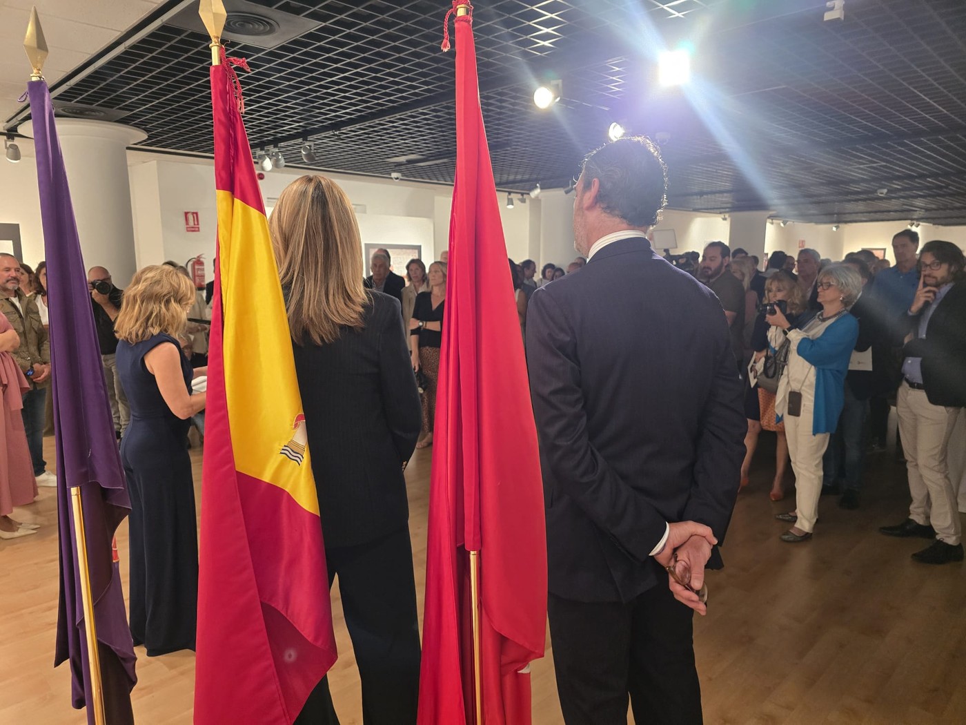 inauguración de la exposición fotográfica ´Letizia, de Princesa a Reina´ en el Centro Cultural MIRA