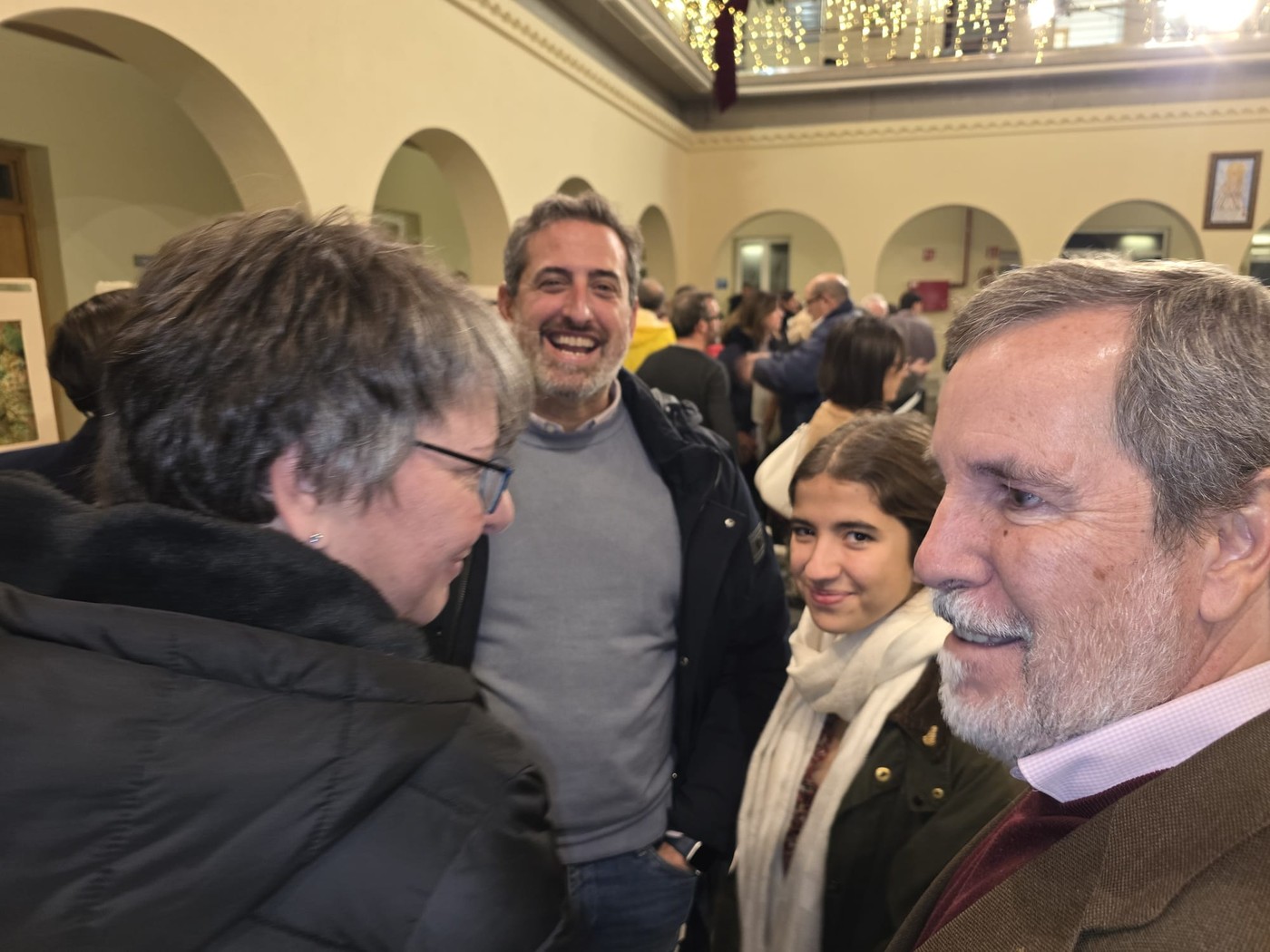 Inauguración del belén de Pozuelo