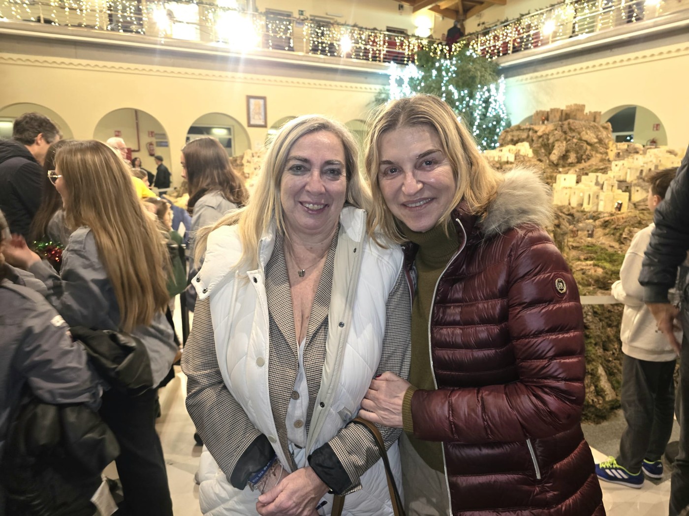 Inauguración del belén de Pozuelo