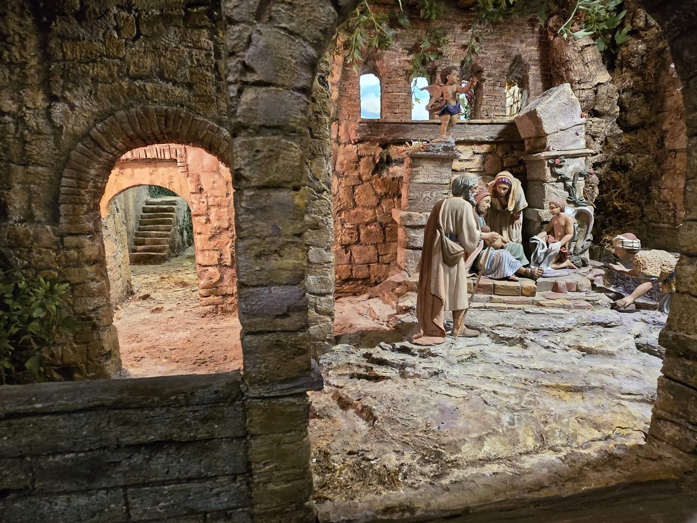 Inauguración del belén de Pozuelo