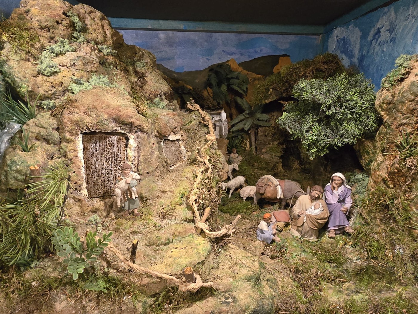 Inauguración del belén de Pozuelo