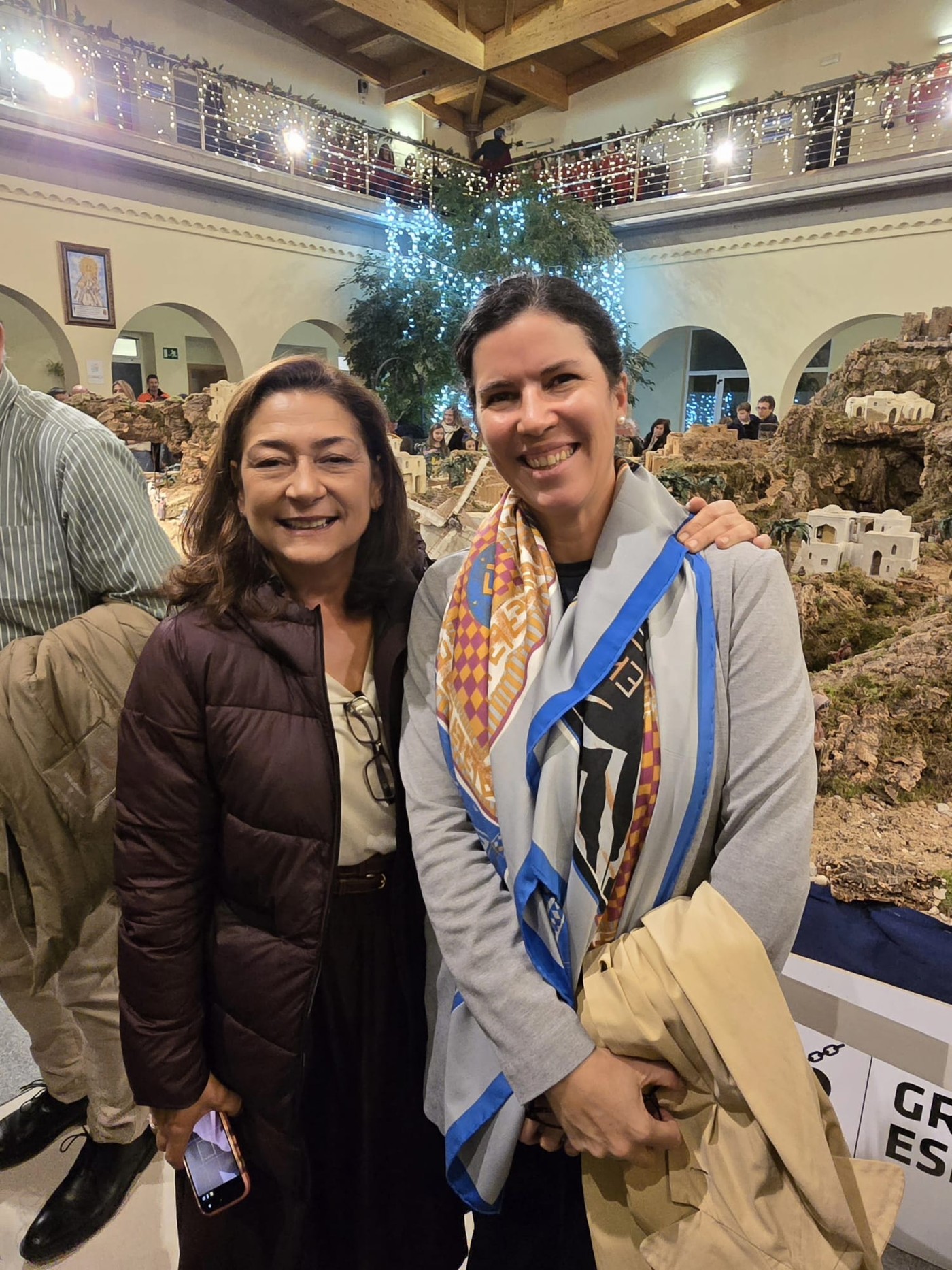 Inauguración del belén de Pozuelo