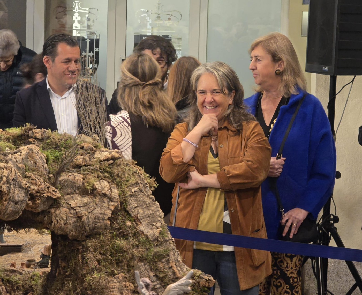 Inauguración del belén de Pozuelo