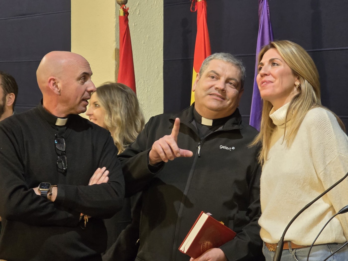 Inauguración del belén de Pozuelo