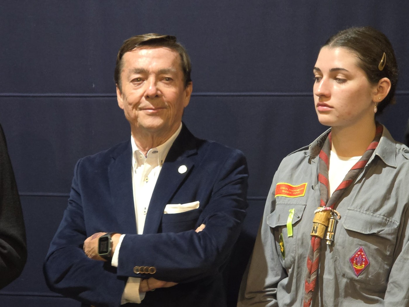 Inauguración del belén de Pozuelo