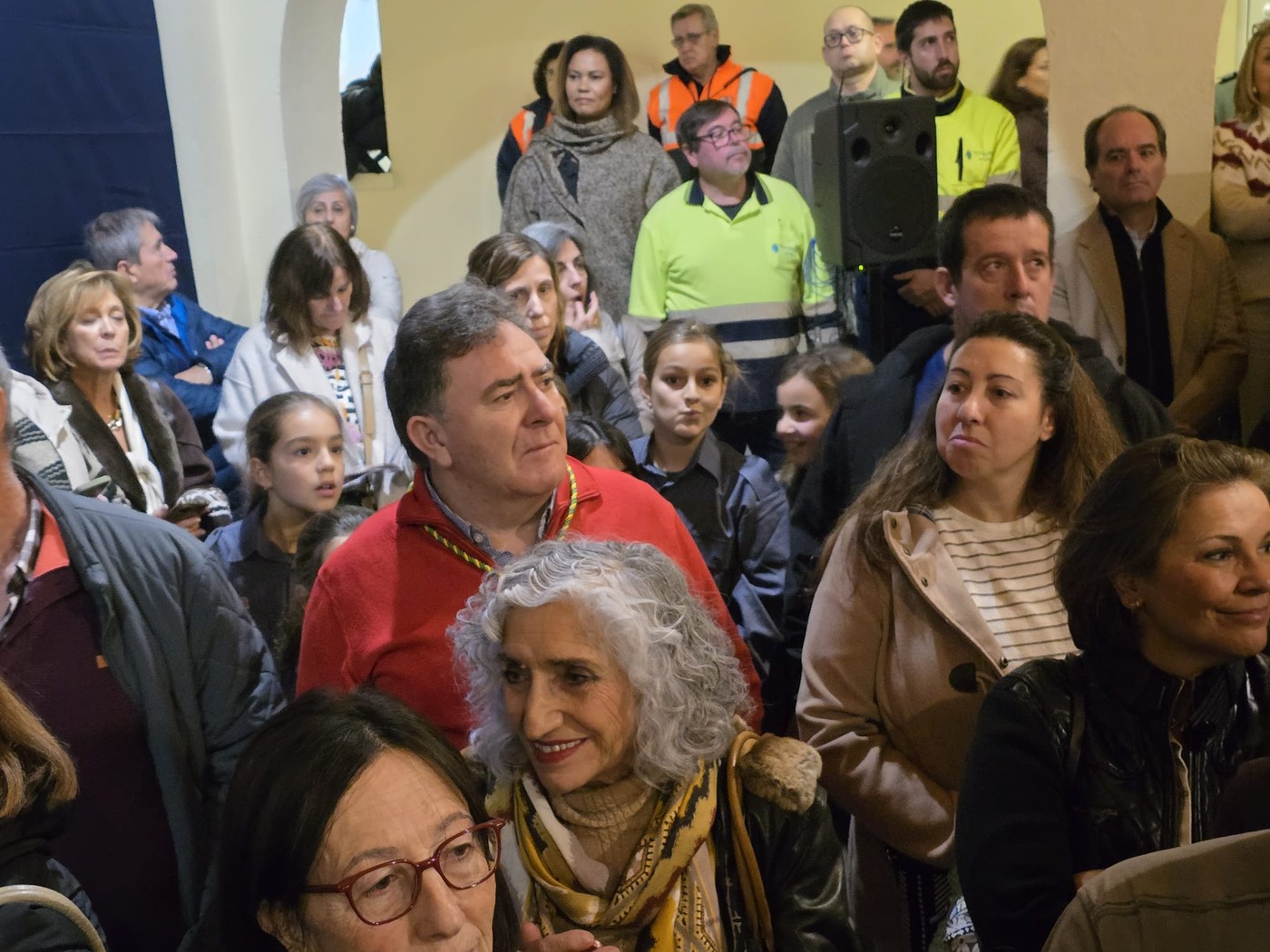 Inauguración del belén de Pozuelo