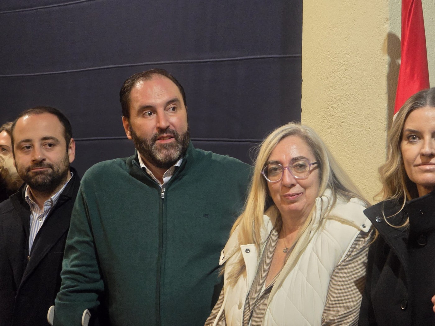 Inauguración del belén de Pozuelo