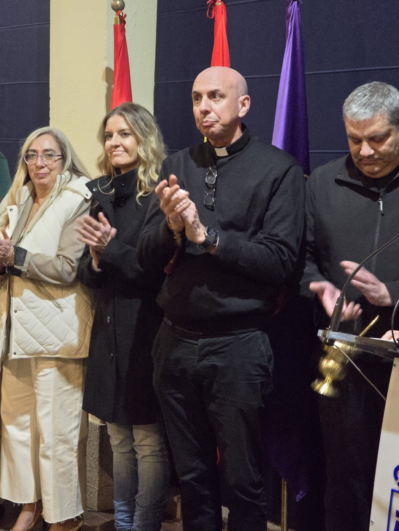 Inauguración del belén de Pozuelo