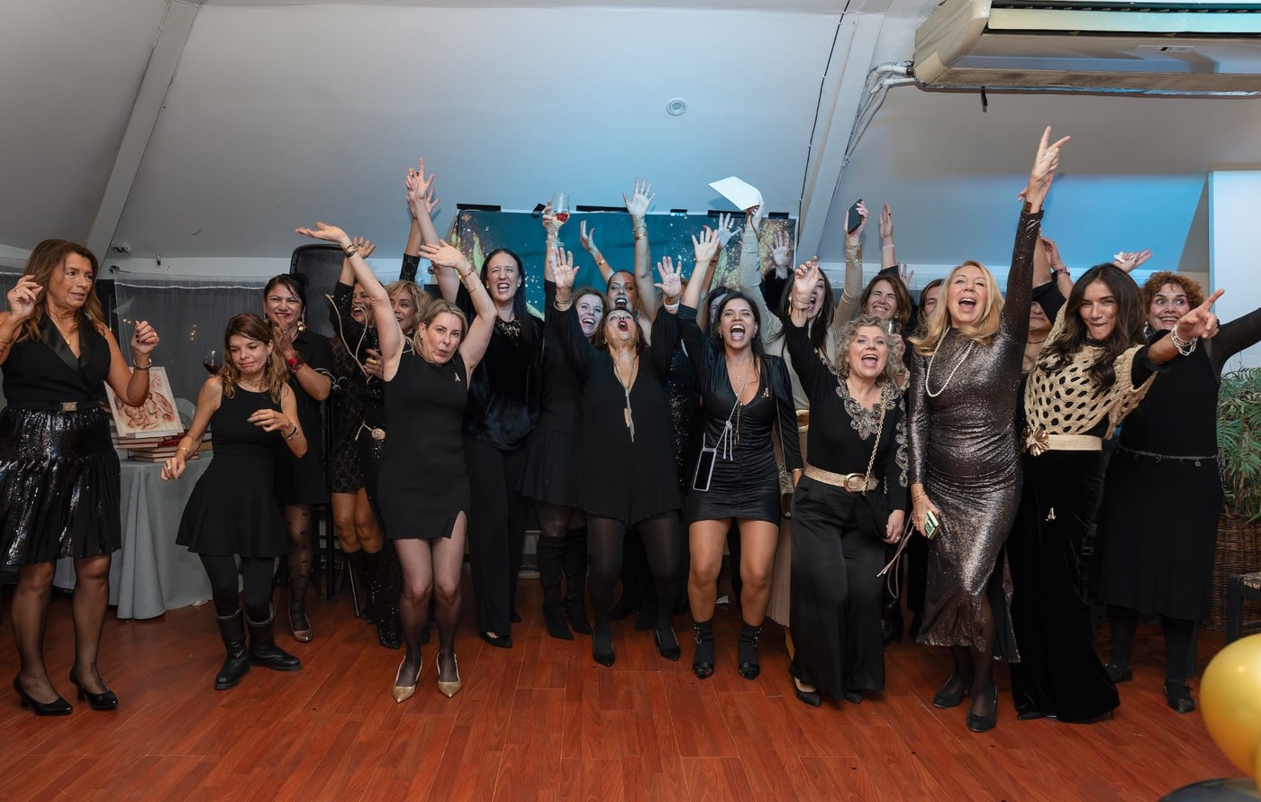 Mujeres Empresarias en su fiesta