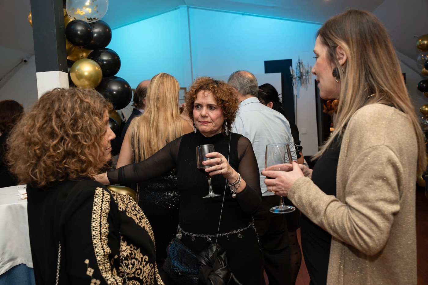 Mujeres Empresarias en su fiesta