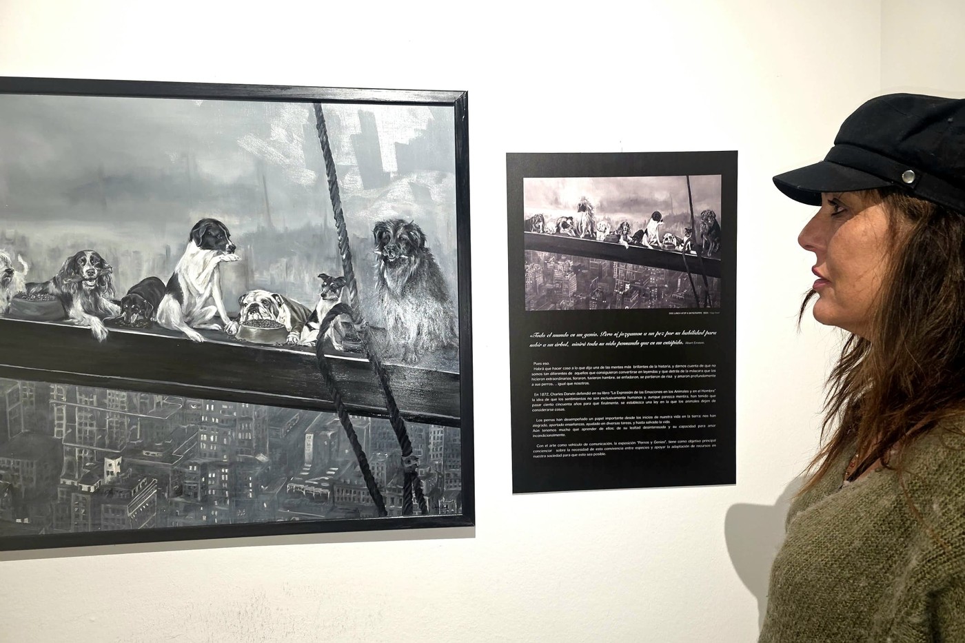 Exposición "Perros y Genios" en Pozuelo